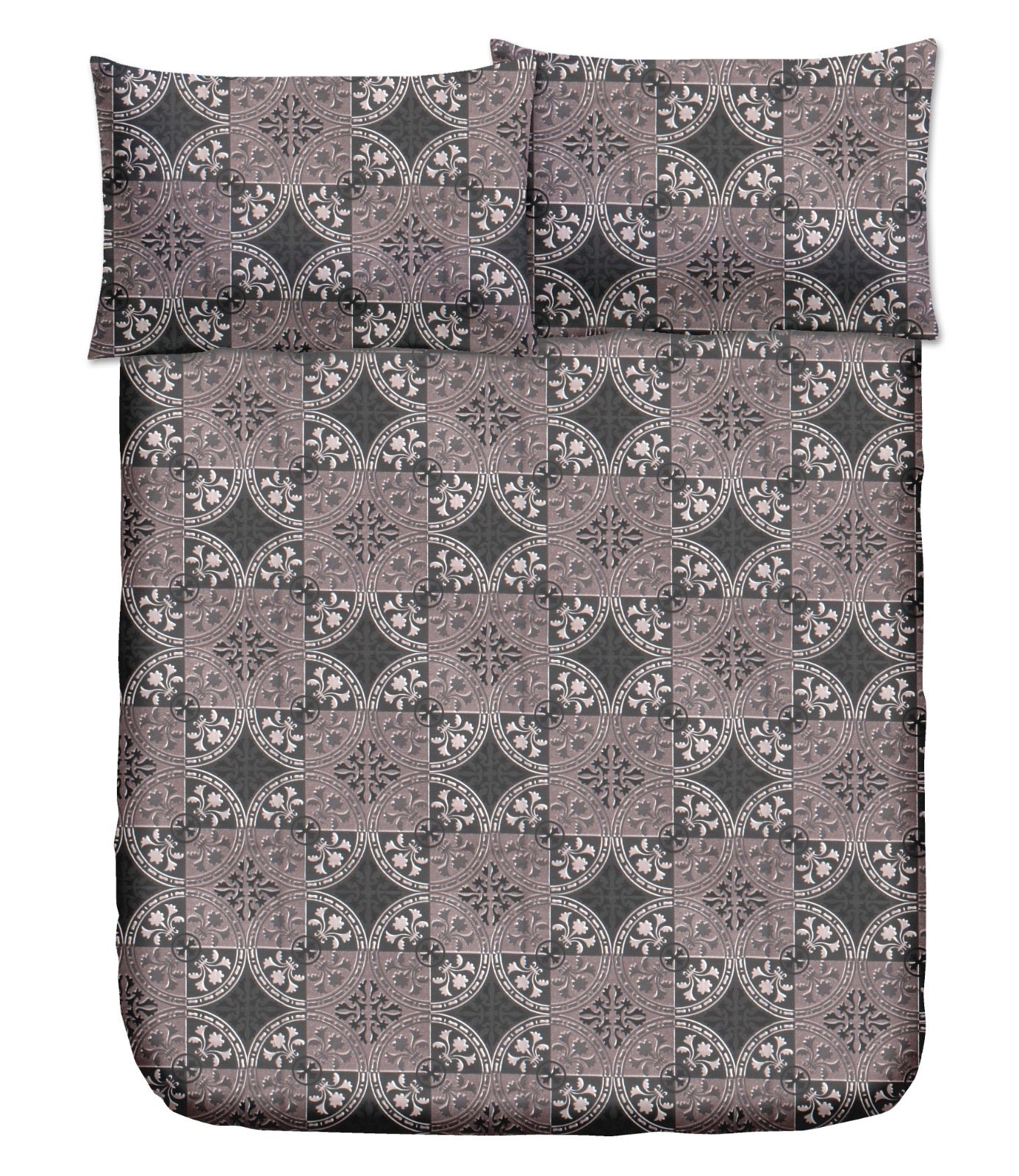 Single Bed 100% cotton bedsheet with 1 pillow cover - 60 x 90| SIG. collection