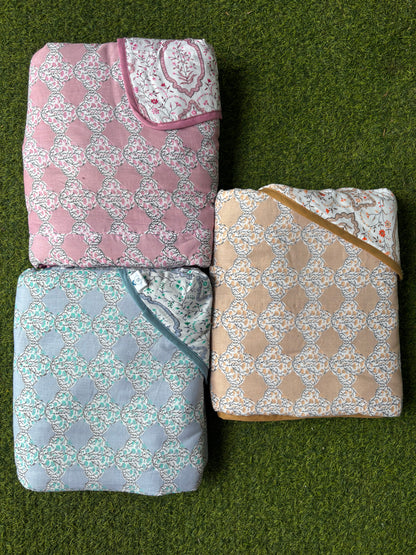 Reversible Cambric Cotton AC Dohar - Double Bed
