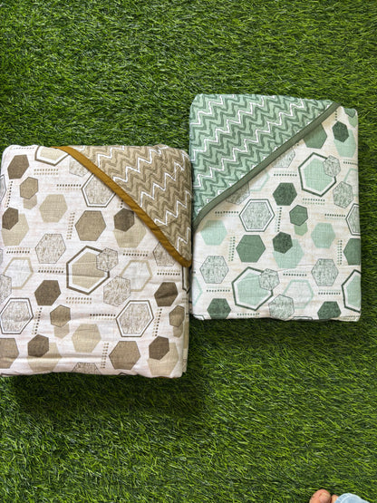 Reversible Cotton AC Dohar - Double Bed