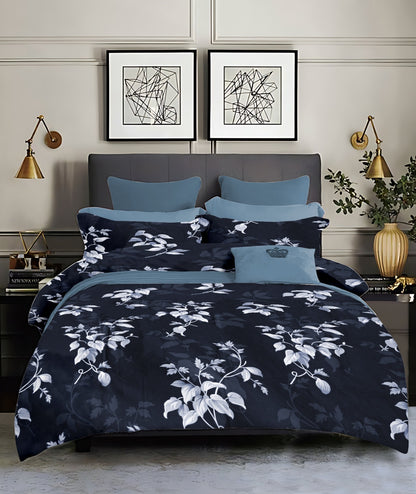 King size cotton bedsheet with 2 pillow covers - 108 x 108 | SUP. collection