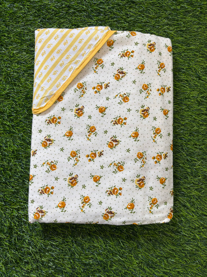 Reversible Cotton AC Dohar - Single Bed