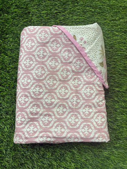 Reversible Cambric Cotton AC Dohar - Double Bed