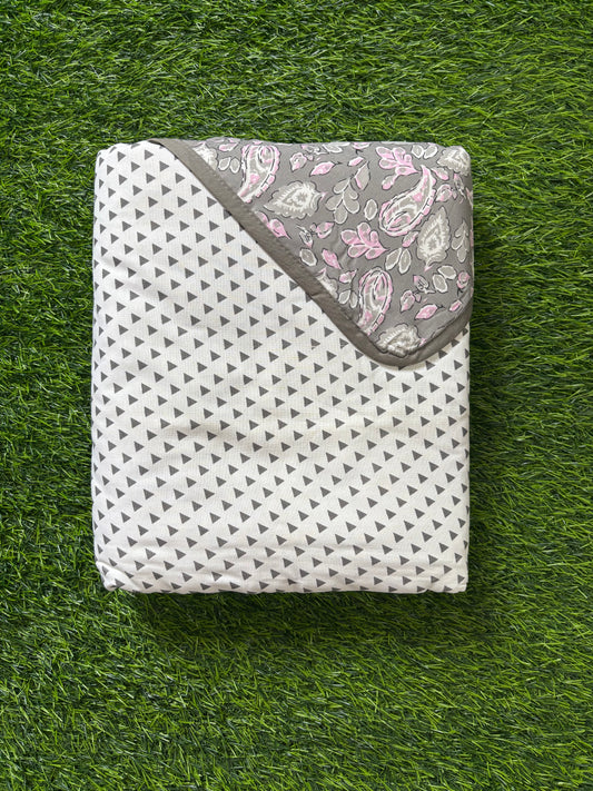 Reversible Cotton AC Dohar - Double Bed