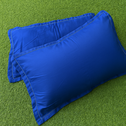 300 TC Royal blue Pillow cover - Set of 2