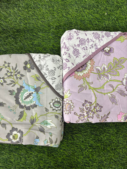 Reversible Cotton AC Dohar - Double Bed