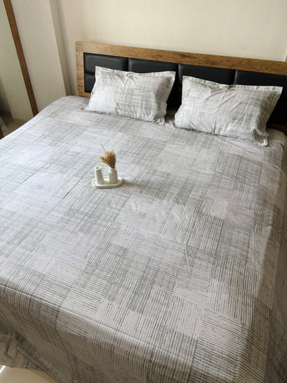 Export King size bedsheet with 2 pillow covers - 108 x 108 |Luxury. collection