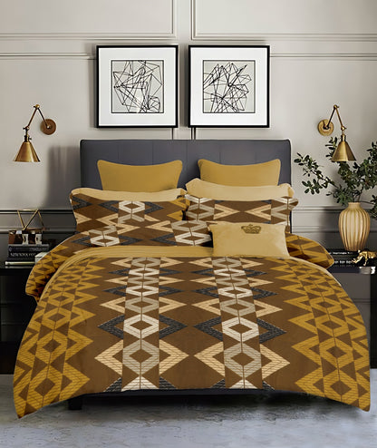 King size cotton bedsheet with 2 pillow covers - 108 x 108 | SUP. collection