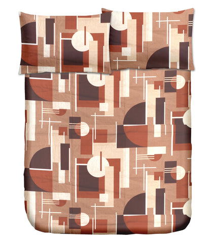 Single Bed 100% cotton bedsheet with 1 pillow cover - 60 x 90| SIG. collection