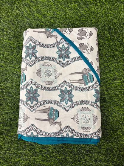 Reversible Cotton AC Dohar - Single Bed