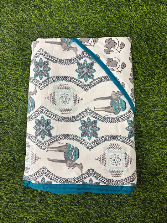 Reversible Cotton AC Dohar - Single Bed