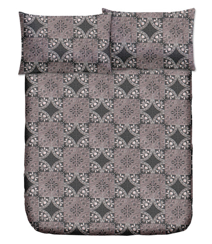Single Bed 100% cotton bedsheet with 1 pillow cover - 60 x 90| SIG. collection