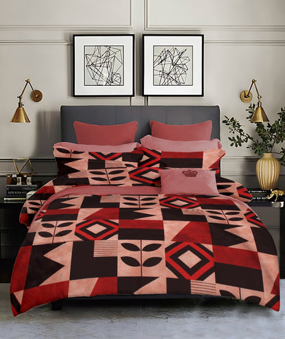 King size cotton bedsheet with 2 pillow covers - 108 x 108 | SUP. collection