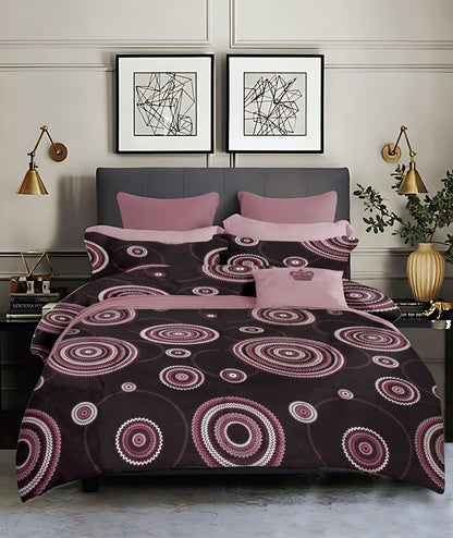 King size cotton bedsheet with 2 pillow covers - 108 x 108 | SUP. collection