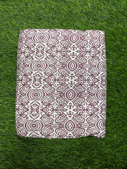 All over Cambric Cotton AC Dohar - Double Bed