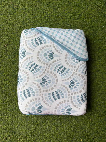 Reversible Cambric Cotton AC Dohar - Double Bed