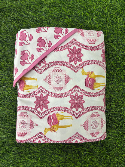 Reversible Cotton AC Dohar - Double Bed