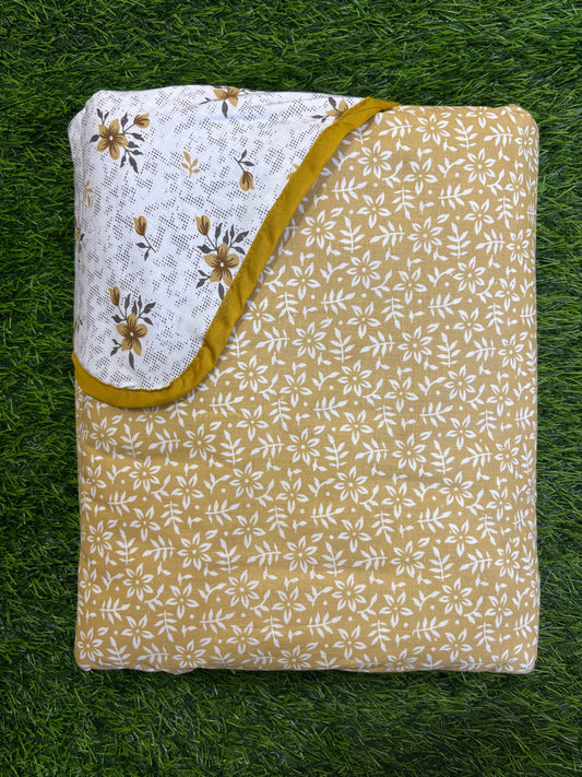 Reversible Cambric Cotton AC Dohar - Double Bed