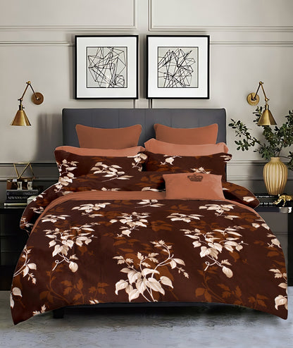 King size cotton bedsheet with 2 pillow covers - 108 x 108 | SUP. collection