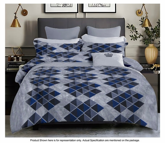 King size cotton bedsheet with 2 pillow covers - 108 x 108 | SUP. collection