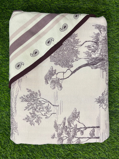 Nature Reversible Cotton AC Dohar - Single Bed