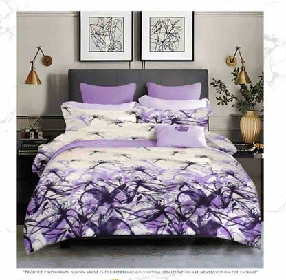 Queen Double bed 100% cotton bedsheet with 2 pillow covers - 90 x 100 | SG. collection