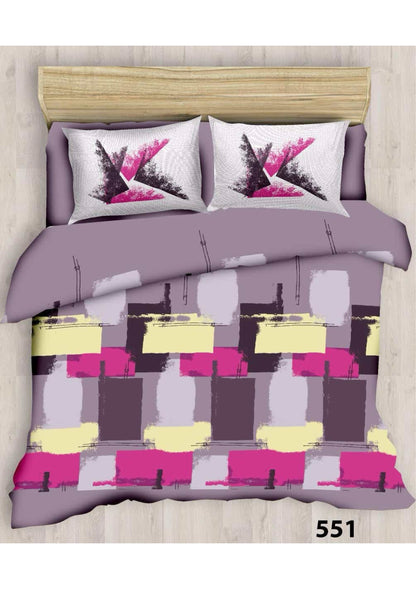 King size cotton bedsheet with 2 pillow covers - 108 x 108 | SIT. collection