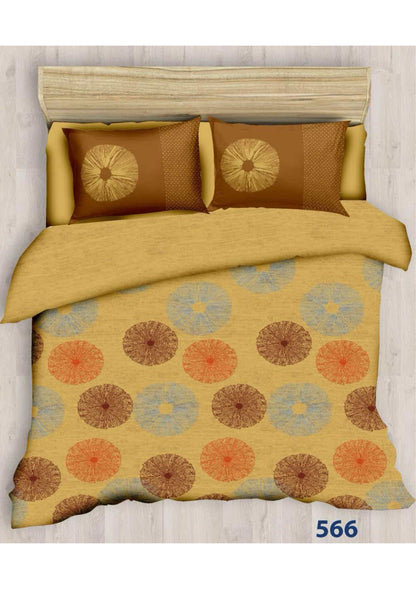 King size cotton bedsheet with 2 pillow covers - 108 x 108 | SIT. collection