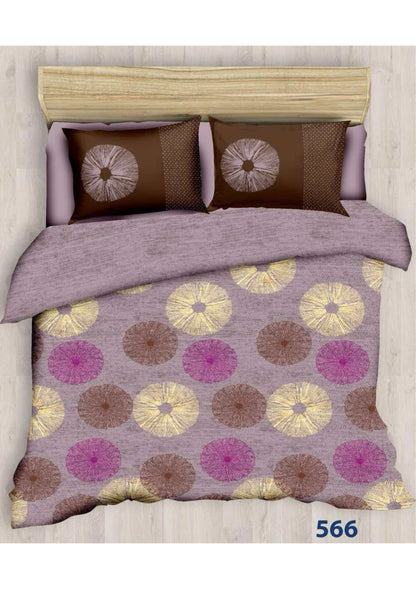 King size cotton bedsheet with 2 pillow covers - 108 x 108 | SIT. collection