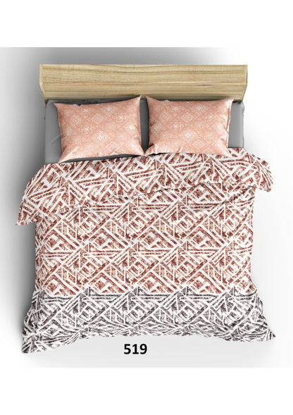 King size cotton bedsheet with 2 pillow covers - 108 x 108 | SIT. collection