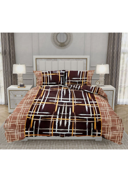 King size cotton bedsheet with 2 pillow covers - 108 x 108 | SIT. collection
