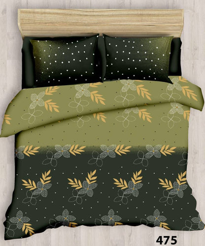 King size cotton bedsheet with 2 pillow covers - 108 x 108 | SIT. collection