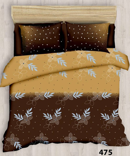 King size cotton bedsheet with 2 pillow covers - 108 x 108 | SIT. collection