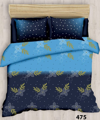 King size cotton bedsheet with 2 pillow covers - 108 x 108 | SIT. collection