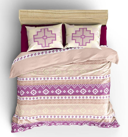 King size cotton bedsheet with 2 pillow covers - 108 x 108 | SIT. collection