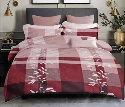 King size cotton bedsheet with 2 pillow covers - 108 x 108 | SUP. collection