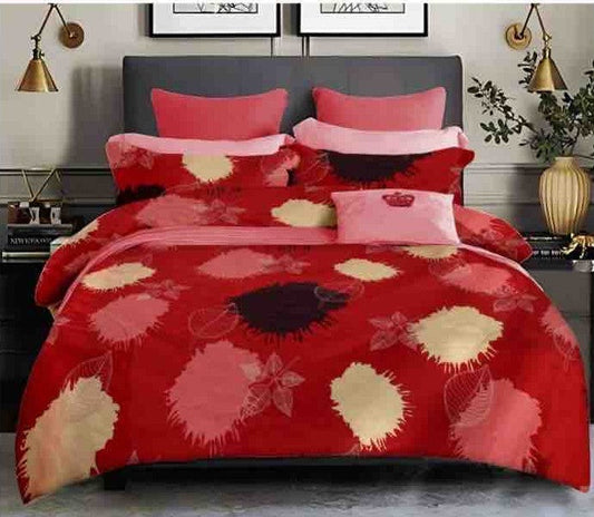 King size cotton bedsheet with 2 pillow covers - 108 x 108 | SUP. collection