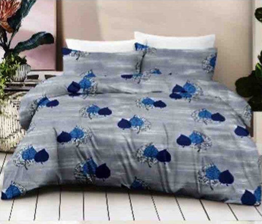King size cotton bedsheet with 2 pillow covers - 108 x 108 | SUP. collection