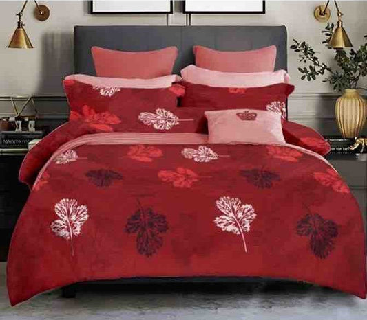 King size cotton bedsheet with 2 pillow covers - 108 x 108 | SUP. collection