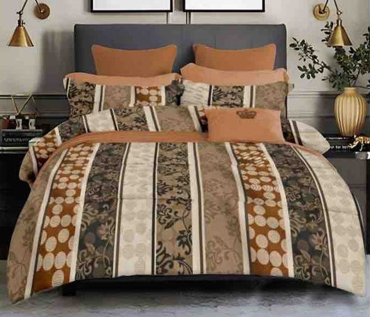 King size cotton bedsheet with 2 pillow covers - 108 x 108 | SUP. collection
