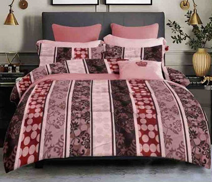King size cotton bedsheet with 2 pillow covers - 108 x 108 | SUP. collection