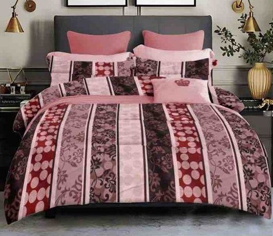 King size cotton bedsheet with 2 pillow covers - 108 x 108 | SUP. collection