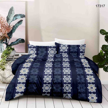 King size cotton bedsheet with 2 pillow covers - 108 x 108 | SUP. collection