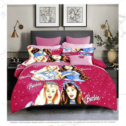 Kids Double bed 100% cotton bedsheet with 2 pillow covers - 90 x 100 | SG. collection